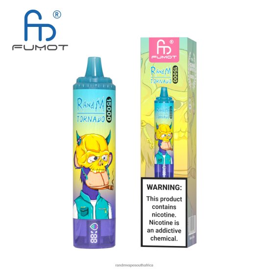 Fumot RandM Tornado 15000 Vape Device With Battery And Ejuice Display Version 2 D8842N37 Ice Pop RandM vape online