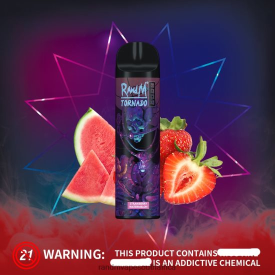 RandM Tornado 8000 Airflow Control Vape Device 1Pc D8842N246 Pomegranate Ice RandM vape store