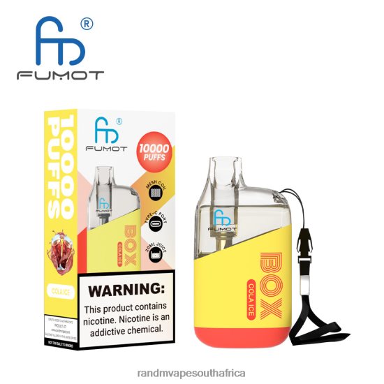 Fumot Original RandM Tornado Box 10000 Airflow Control Vape Device 1Pc D8842N95 Blueberry Raspberry RandM vape sale