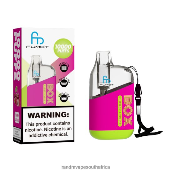 Fumot Original RandM Tornado Box 10000 Airflow Control Vape Device 1Pc D8842N95 Blueberry Raspberry RandM vape sale